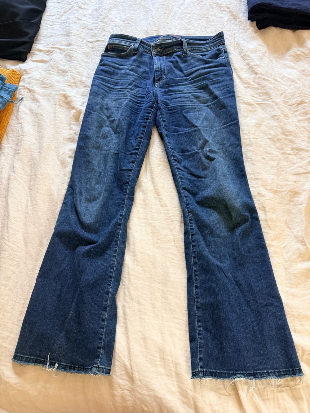Joe's Jeans Blue Flare-Leg Denim